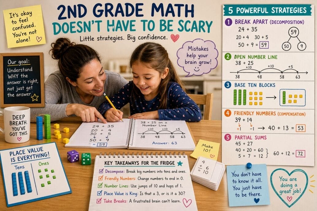New Math Explained: How to Teach 2nd Grade Addition (Without Losing Your Mind)